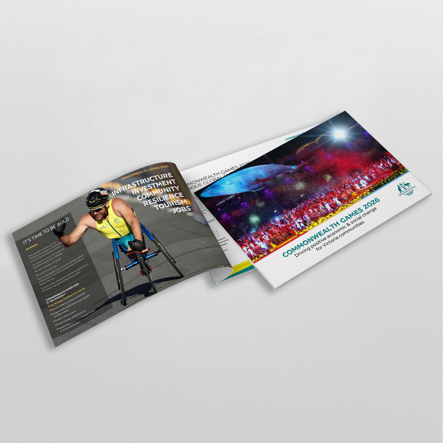 Commonwealth Games Australia pitch document cover